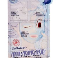 Elizavecca  Тканевая маска для лица ТРЕХЭТАПНАЯ/ОМОЛАЖИВАЮЩАЯ Anti-Aging EGF Aqua Mask Pack