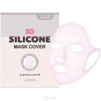 Маска для лица без пропитки СИЛИКОНОВАЯ/МНОГОРАЗОВАЯ 3D Silicone Mask Cover, 28 гр. Южная Корея.