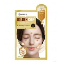 Тканевая маска против тусклой кожи для лица Mediheal Circle Point GoldenChip Mask