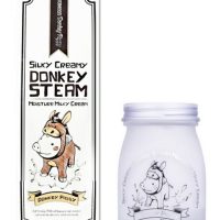 Elizavecca Крем для лица ОСЛИНОЕ МОЛОКО Silky Creamy Donkey Steam Moisture Milky