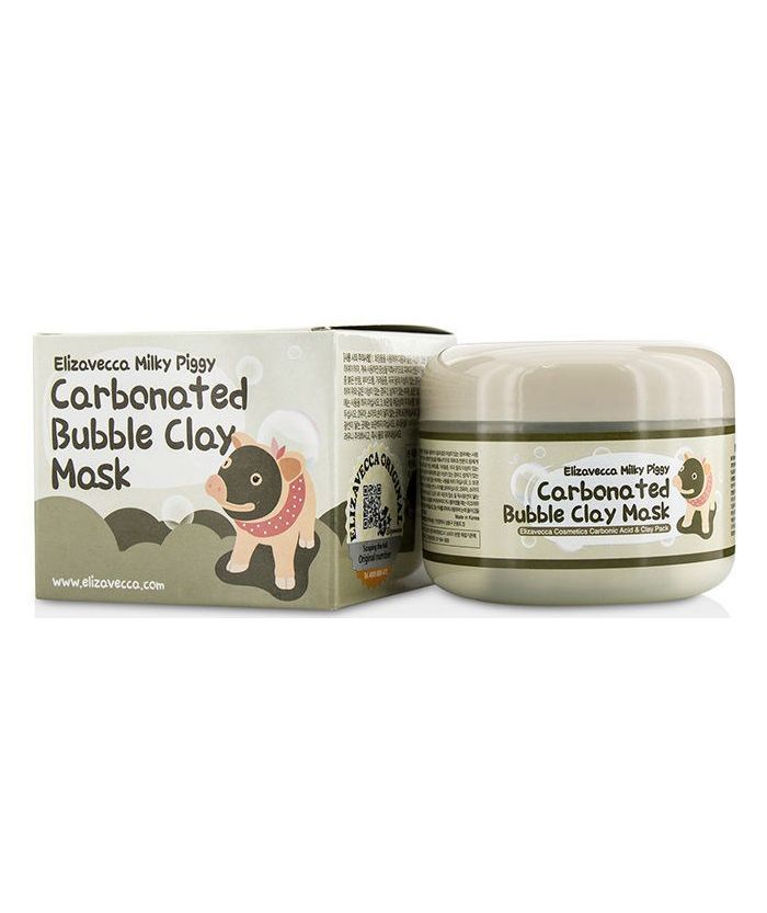 Elizavecca Маска для лица ОЧИЩАЮЩАЯ/ПУЗЫРЬКОВАЯ Сarbonate Bubble Clay Mask