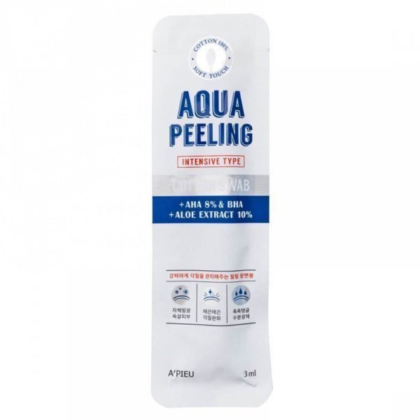 Пилинг для лица на ватной палочке A'PIEU Aqua Peeling Cotton Swab (Intensive)