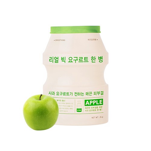Тканевая маска для лица A'PIEU Real Big Yogurt One-Bottle (Apple)