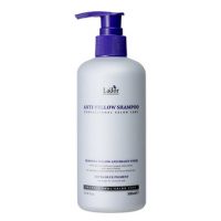 Оттеночный шампунь против желтизны волос LA'DOR ANTI YELLOW SHAMPOO 300мл, Республика Корея.