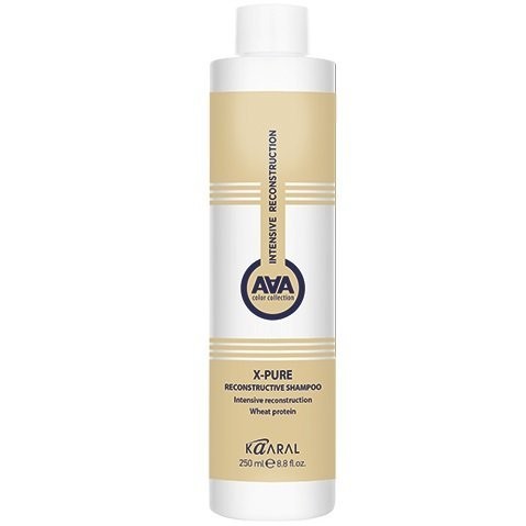 X-PURE RECONSTRUCTIVE SHAMPOO Восстанавливающий шампунь для поврежденных волос с пшеничными протеинами. 250 мл. Италия.