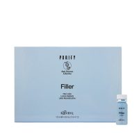 FILLER Уплотняющий лосьон для волос с кератином и гиалуроновой кислотой . 12*10 мл. Италия.