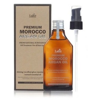 Аргановое масло для волос LA'DOR PREMIUM MOROCCO ARGAN OIL 100мл, Республика Корея.