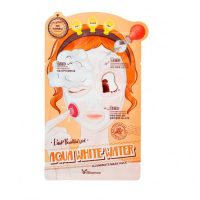 Elizavecca Тканевая маска для лица ТРЕХЭТАПНАЯ/УВЛАЖНЯЮЩАЯ 3-step Aqua White Water Illuminate Mask Sheet, 1 шт