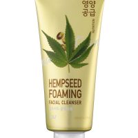 Пенка для умывания питательная IOU Hempseed Foaming Facial Cleanser