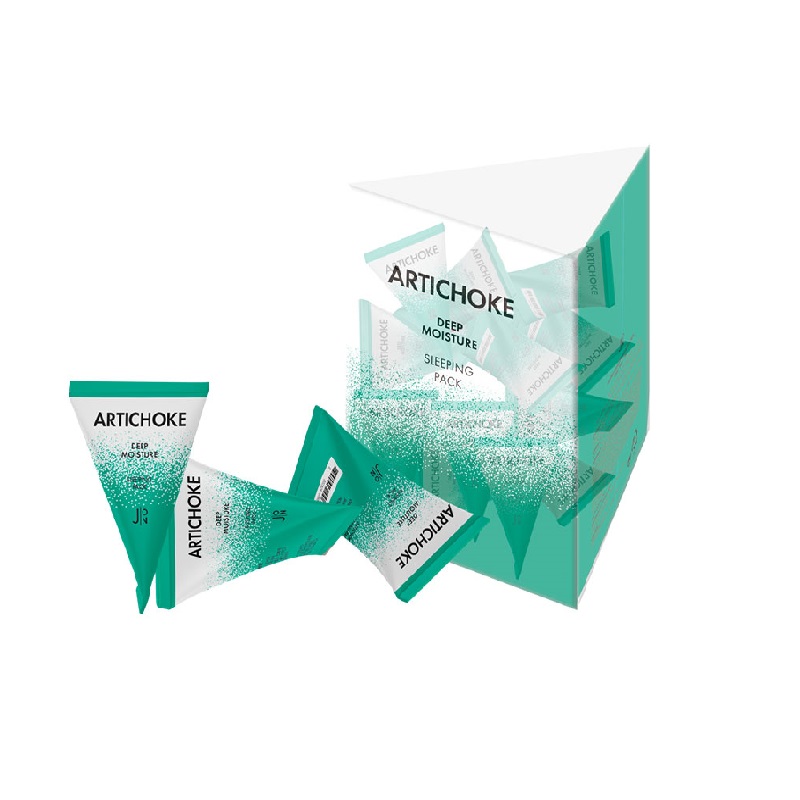 J:ON АРТИШОК Маска для лица Artichoke Deep Moisture Sleeping Pack, 1 шт * 5гр