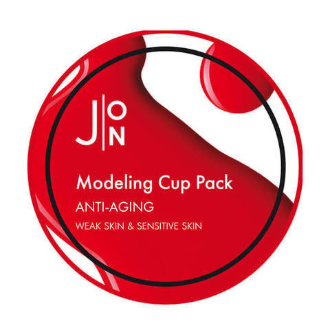 J:ON Альгинатная маска для лица АНТИВОЗРАСТНАЯ Anti-Aging Modeling Pack, 18 гр